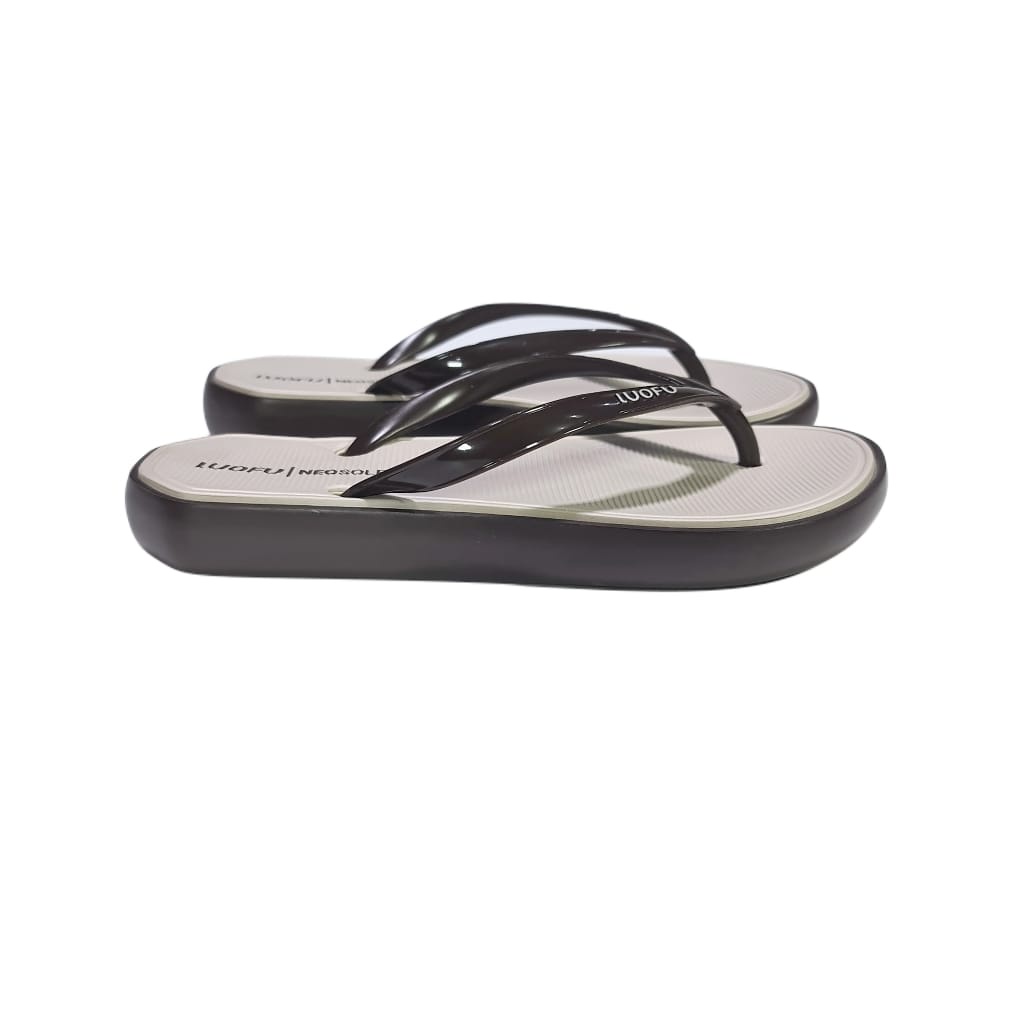 jelly sandal cewek jepit luofu sendal wanita karet import E7187JTM6W