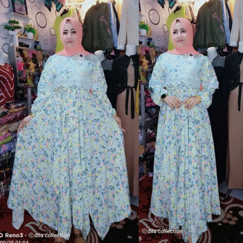 GAMIS BANGKOK CUCUK ORI SOIRA GAMIS MEWAH