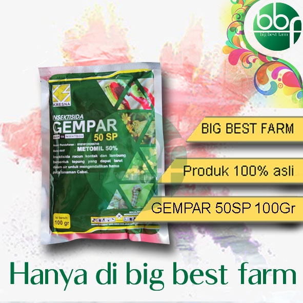 Insektisida Gempar 50Sp 100gr Metomil