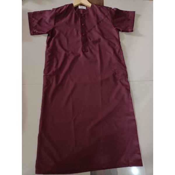 Jubah anak laki-laki Import Maroon