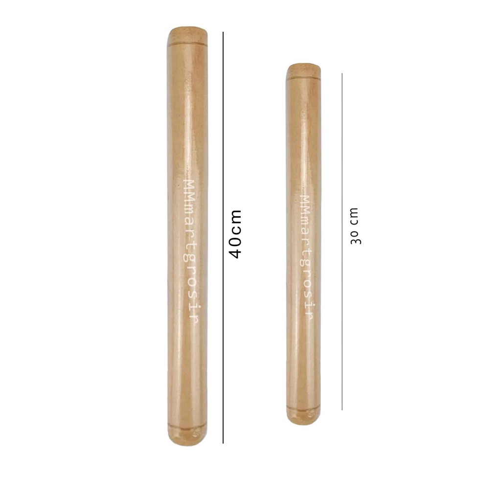 Roll Kayu Fress / Gilingan adonan kue / Polos / Roll Kayu Serbaguna