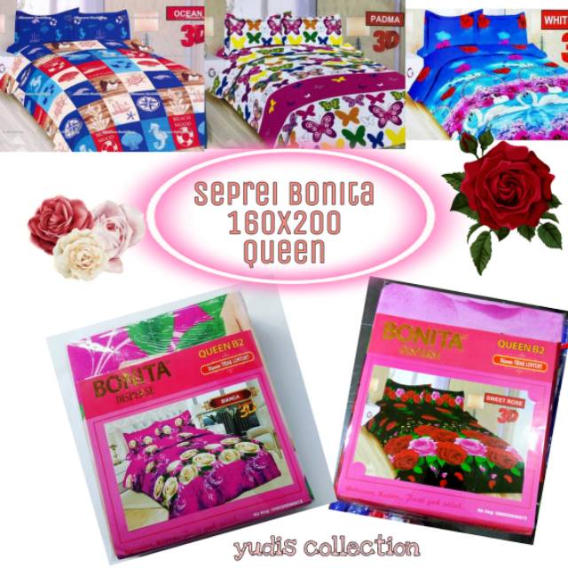 Seprei Bonita ukuran 160x200  sprei bonita ukuran no2 sprei bonita queen sprei bonita