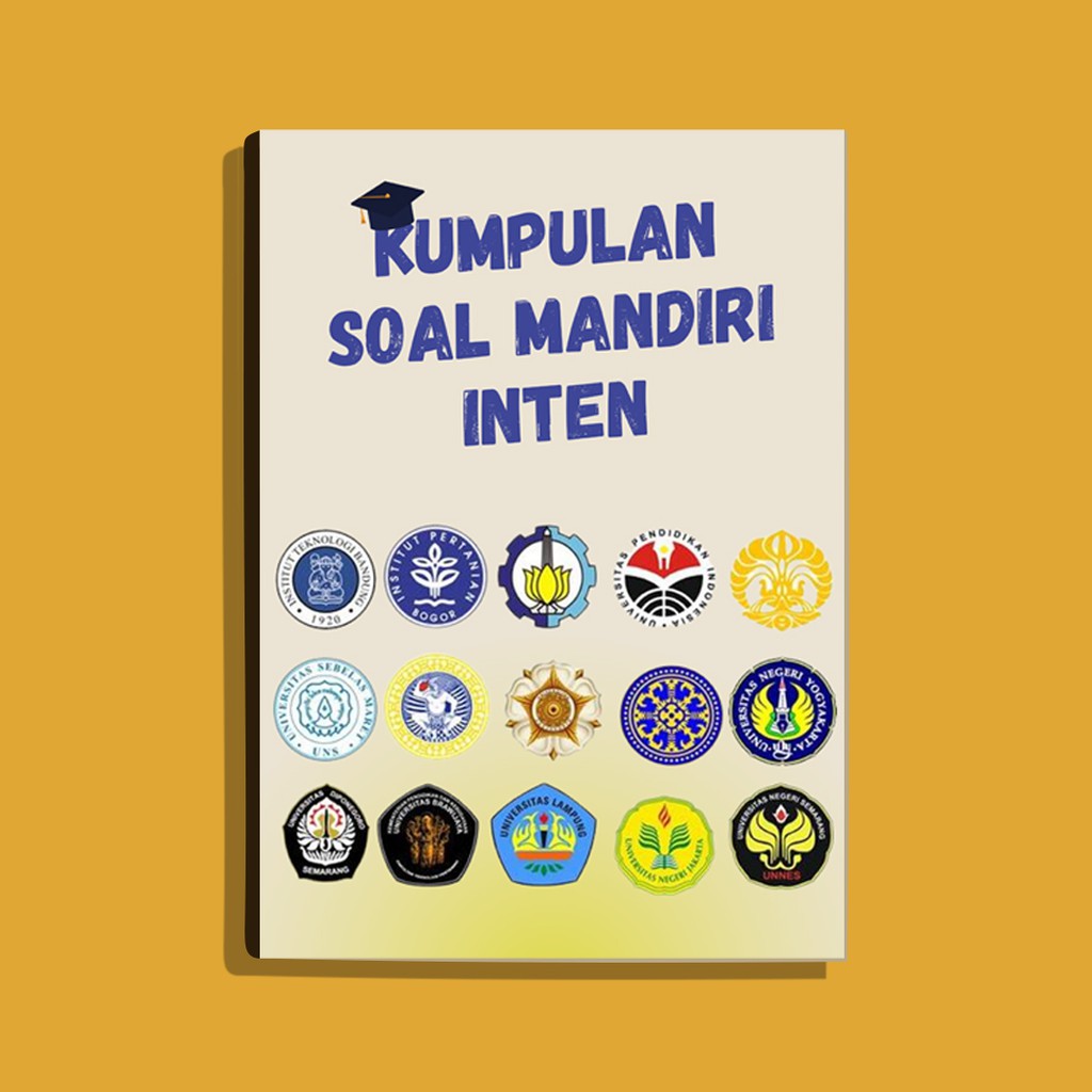 Buku Kumpulan Soal-Soal Soshum Mandiri Inten Persiapan UTBK - SBMPTN 2021