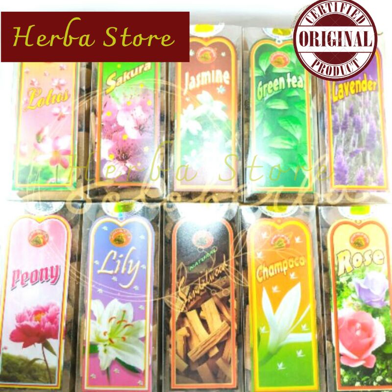 Ratus Bakar Aromaterapi | Dupa Hio Kerucut 1pack isi 50