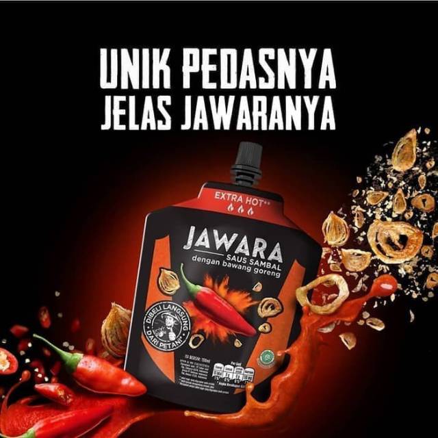 

Jawara Saus Sambal Bawang Goreng 250ml