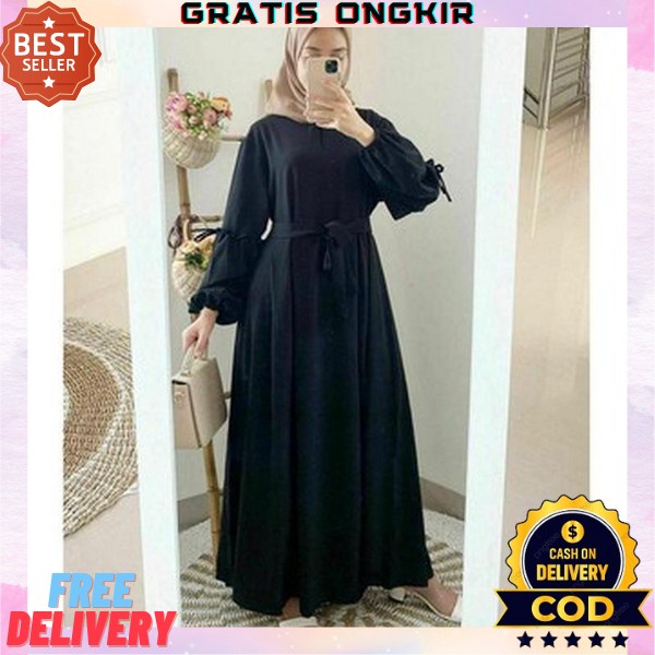 Gsmis Kekinian Terbatu Games Premium Import Elegan Gamis Syar'I Baju Lebaran Wanita Terbaru2023 Fash