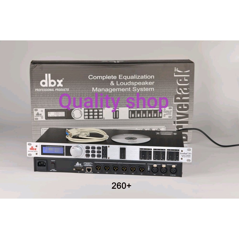 Asli  DBX driverack 260plus Speaker management system