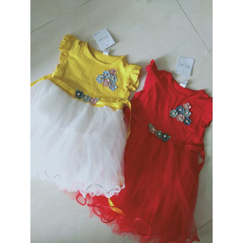 1804/8882 ANAK dres anak pesta terbaru /baju anak termurah import