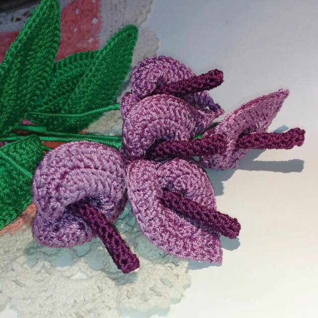 Bunga calalili / amigurumi bunga / shabby decor