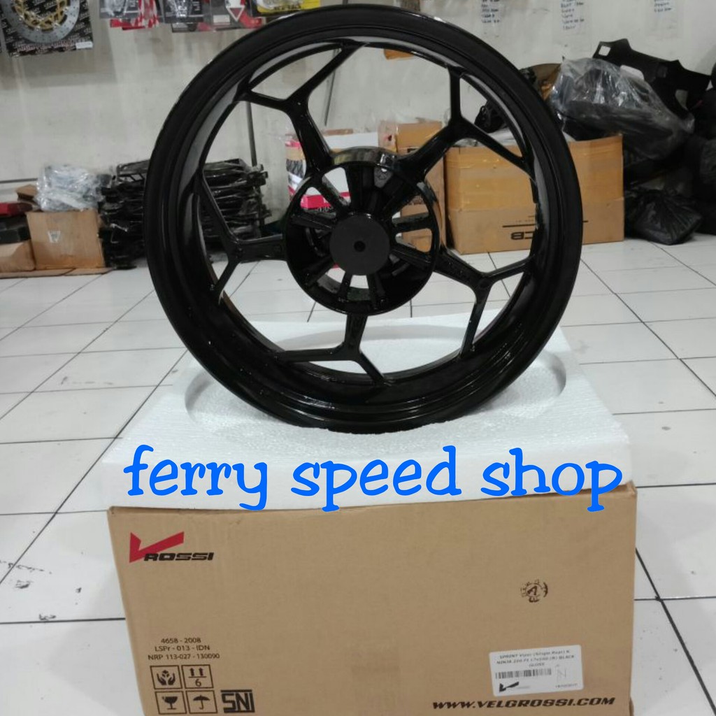 velg rossi ninja 250 velg racing rossi ninja 250fi/Z-250 5'inch