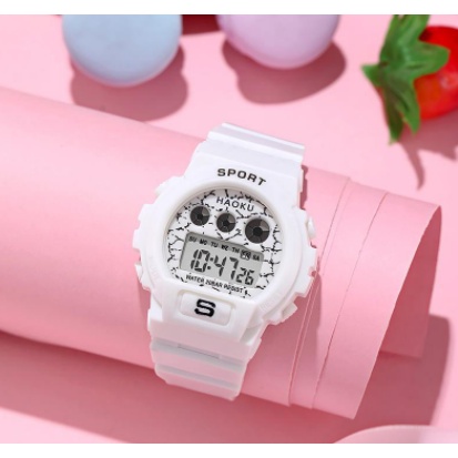 ✅COD Jam Tangan Wanita Rubber Sport Digital LED 6900 JF082