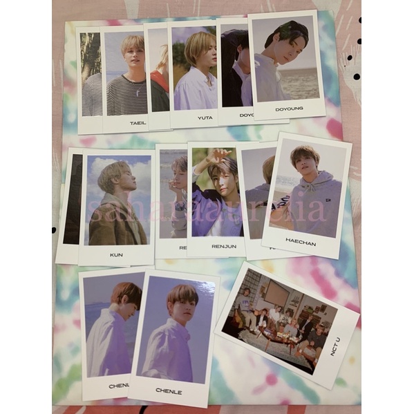 SHARING POLAROID COLLECT BOOK FROM HOME NCT U