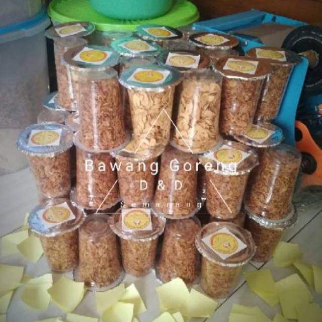 

Bawang Goreng Original Tanpa Campuran (kemasan cup 100gram)