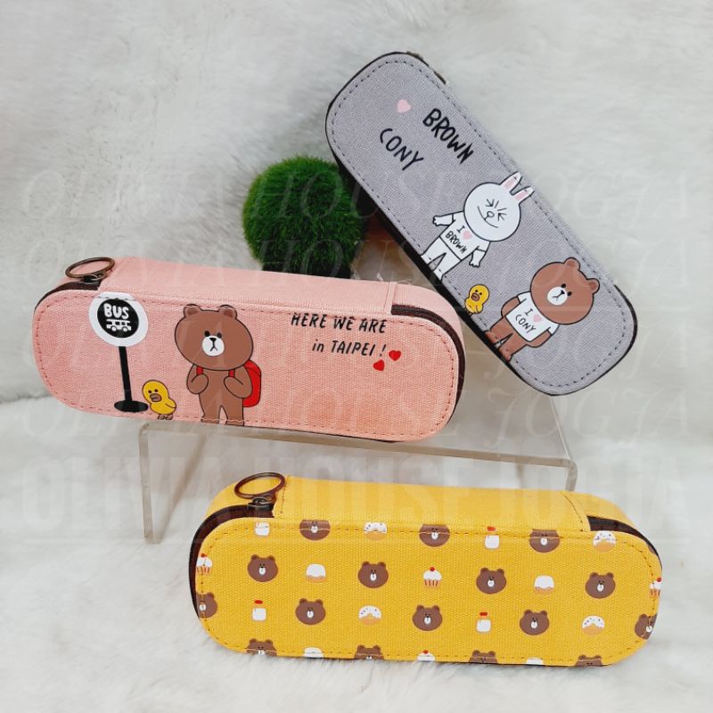 

Tempat Pensil Kelinci Abu Tempat Pensil Bear Beruang Pink Pencil Case Bear Beruang