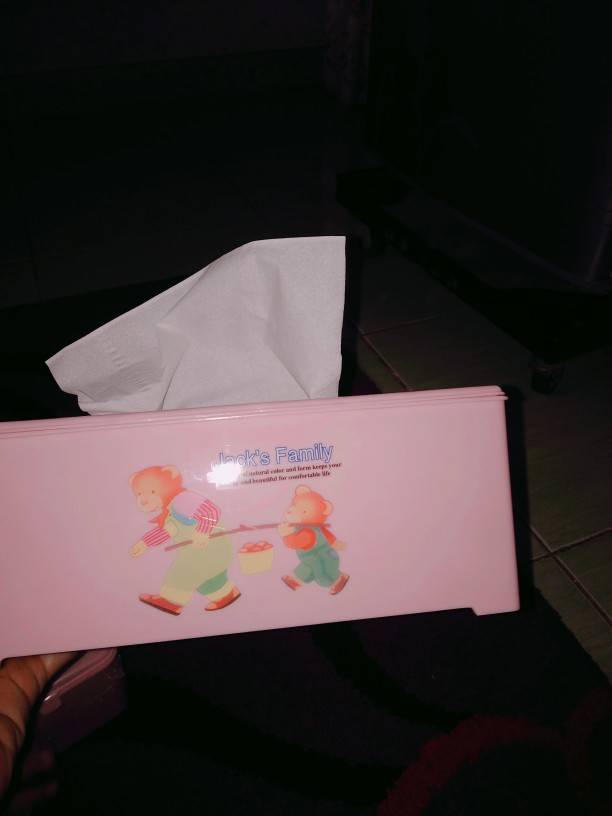 Yoshikawa Tempat Tissue / Kotak Tisu Persegi 200 Lembar Tissue Box