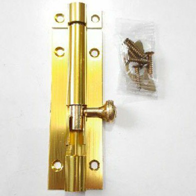 Grendel Babet 4&quot; Kuning / Gerendel Selot Pintu / Kunci Pintu (H8124)