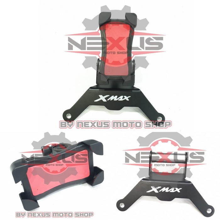 1 set dudukan breket gps xmax bracket holder hp gps yamaha xmax