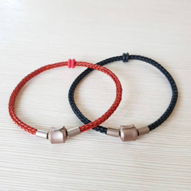  Gelang  Tali  Kawat Anti Air Waterproof Untuk Charm Liontin 