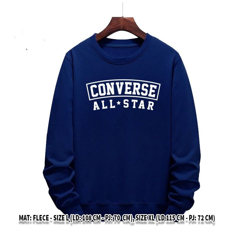 SWEATER HOODIE KEREN // SWEATER MURAH // SWEATER CONVERSE// 3 SECOND