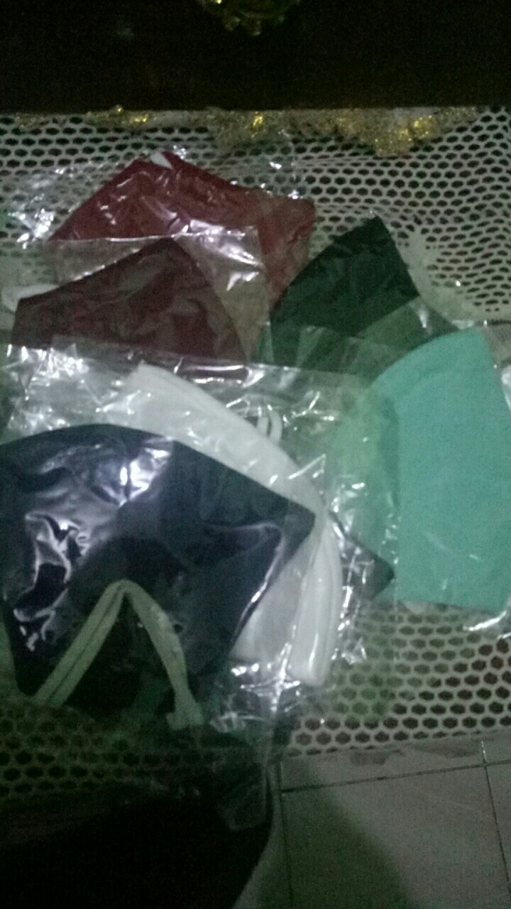 Masker Kain Lapis Ganda Nyaman Murah!!