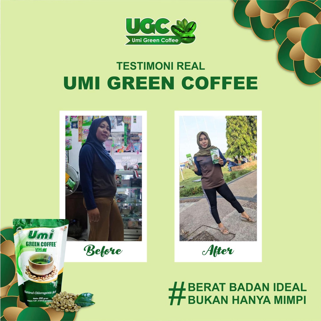 UGC Umi Green Coffee Original 100% 250gram