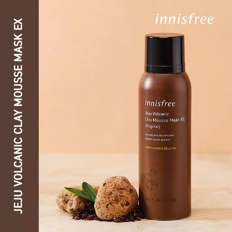 Jual Innisfree Jeju Volcanic Clay Mousse Mask EX (Original) Indonesia