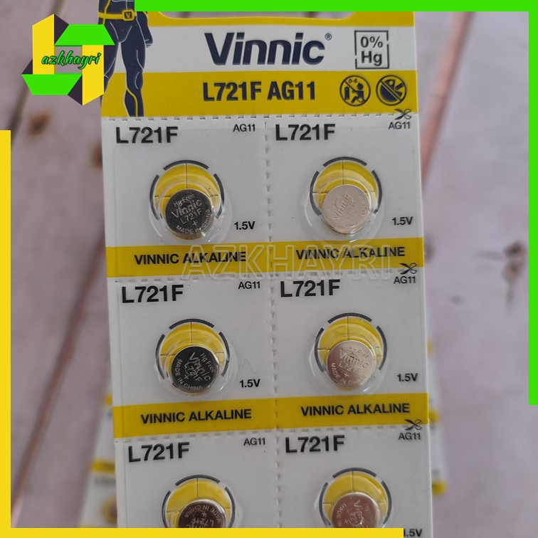 Vinnic L721F AG11 SR721SW SR721 LR721 SR58 LR58 batre battery baterai