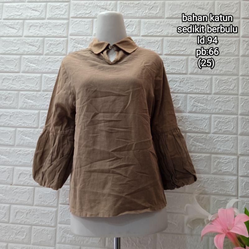 PRELOVED THRIFT KEMEJA WANITA // KEMEJA WANITA // PRELOVED KEMEJA // THRIIFT KEMEJA // THRIFT KEMEJA BEKAS-42