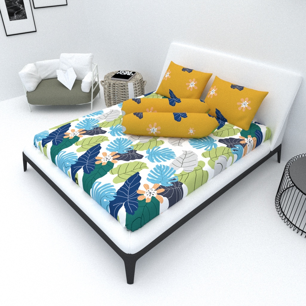 Sprei Lovella King B2 - 180 X 200 - Summer - Sprei Lembut Dan Tidak Mudah Luntur