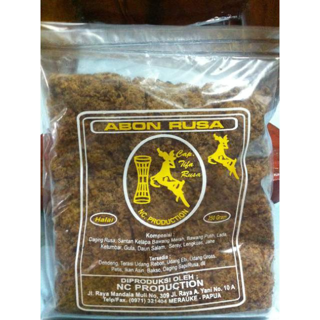 

Abon Rusa 250 Gram