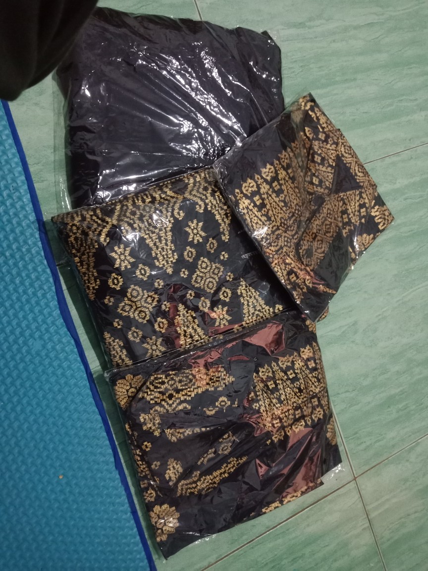 Maura Couple - Sania Ruffle Batik Couple Ori Ndoro Jawi -  Batik Modern Pekalongan