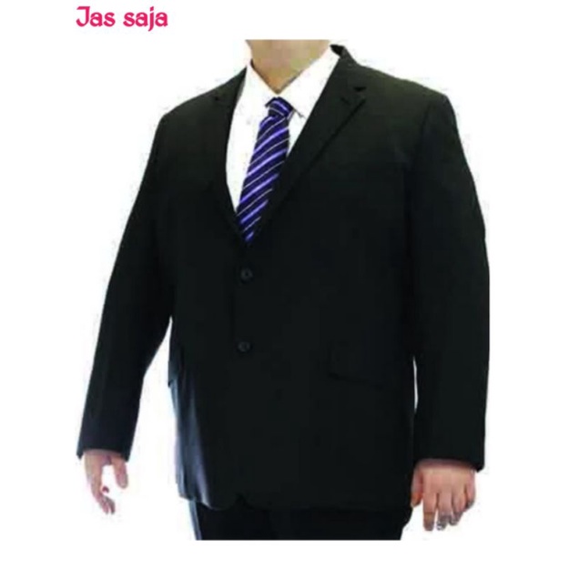 Jas pria hitam size jumbo / jas pria size XXXL XXXXL XXXXXL