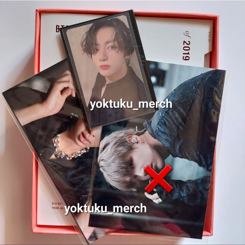 Ready Stock Photocard Memories BLURAY 2019 Jungkook (Memo Pc BR19 Jungkook