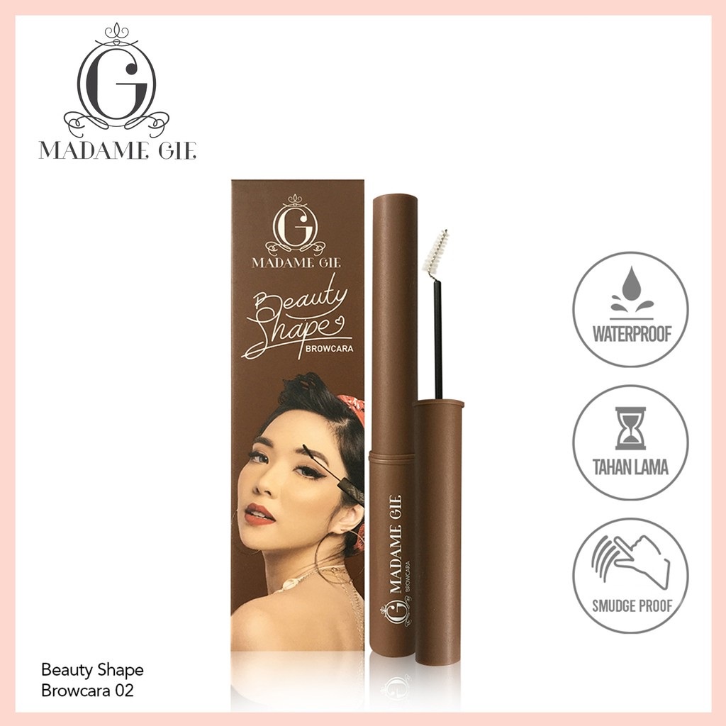 Monsoon - Madame Gie Beauty Shape Browcara - MakeUp Mascara Alis