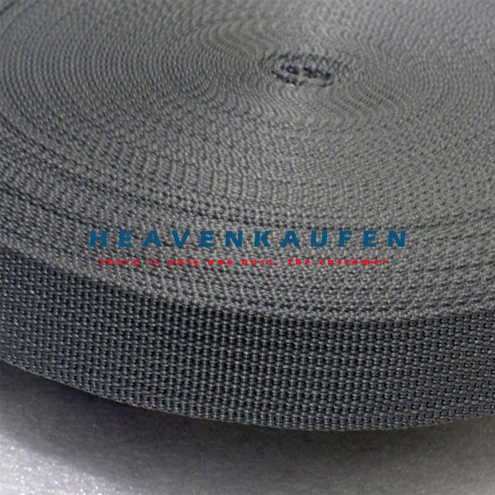Tali Webbing Abu-Abu 2,5 cm