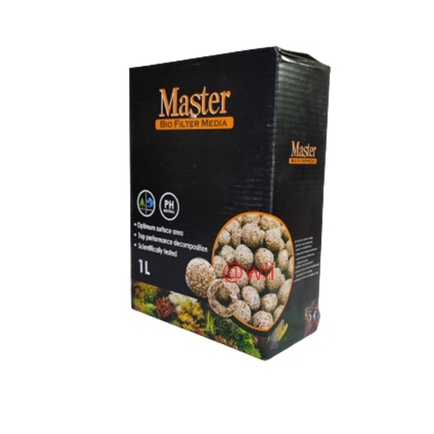 MASTER BIO FILTER MEDIA AQUASCAPE AQUARIUM 1 Liter