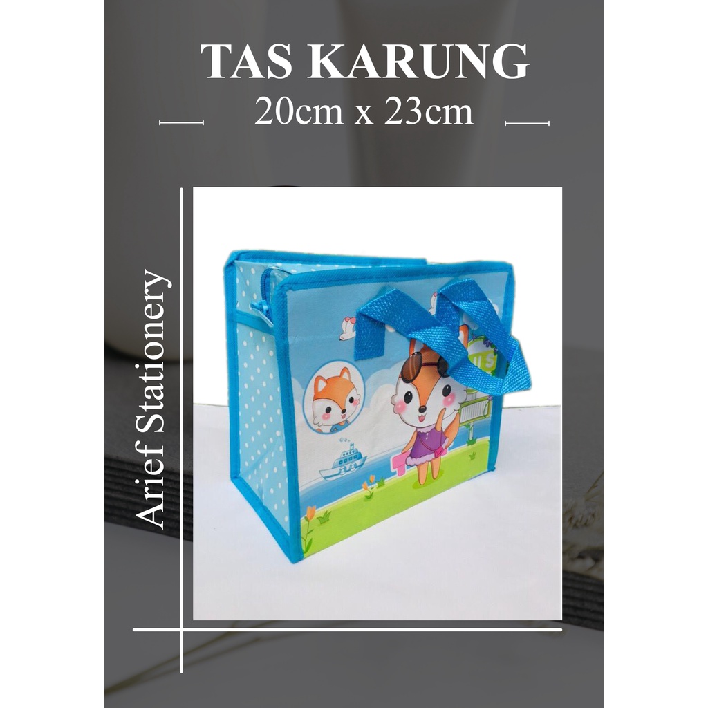 Tas Karung Serbaguna Tas Belanja Tas Loundry Ukuran 20cm x 23cm