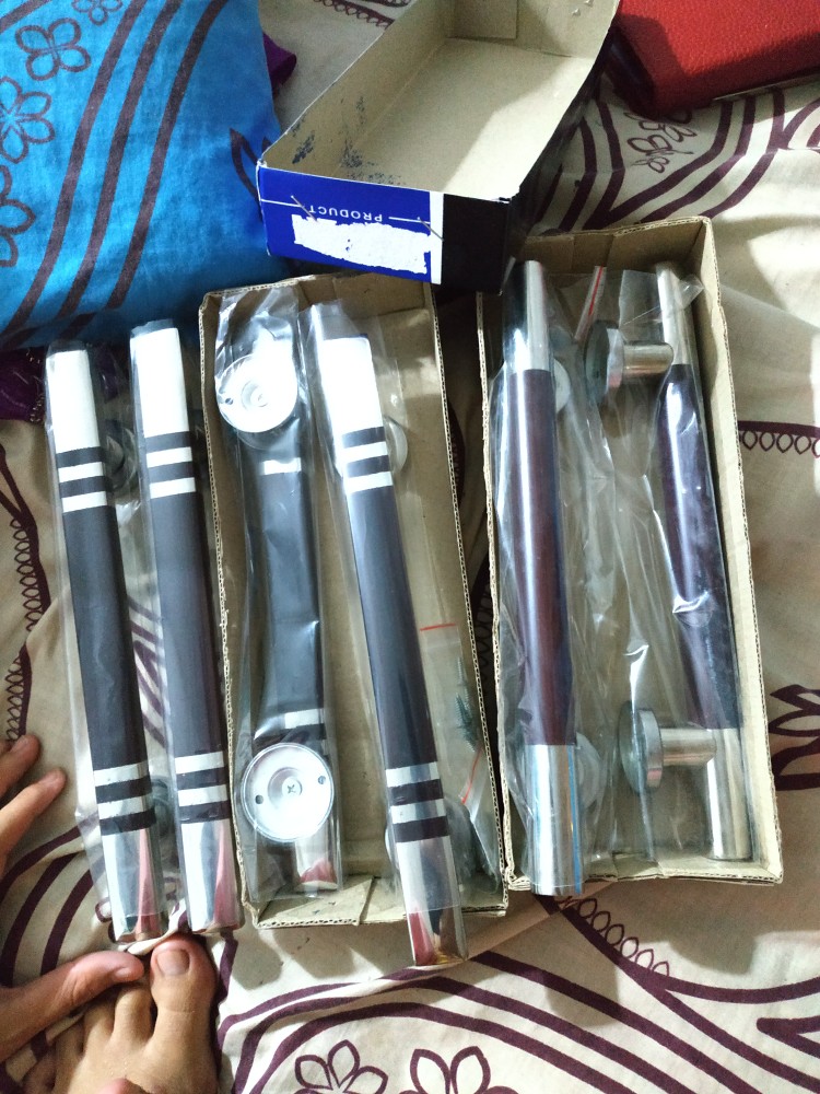 Handle Pintu Rumah 25 Cm Gp K Mh Kmb Tarikan Pintu Kotak 1x2cm Gagang Pintu Pipih Kunci Pintu Lemari