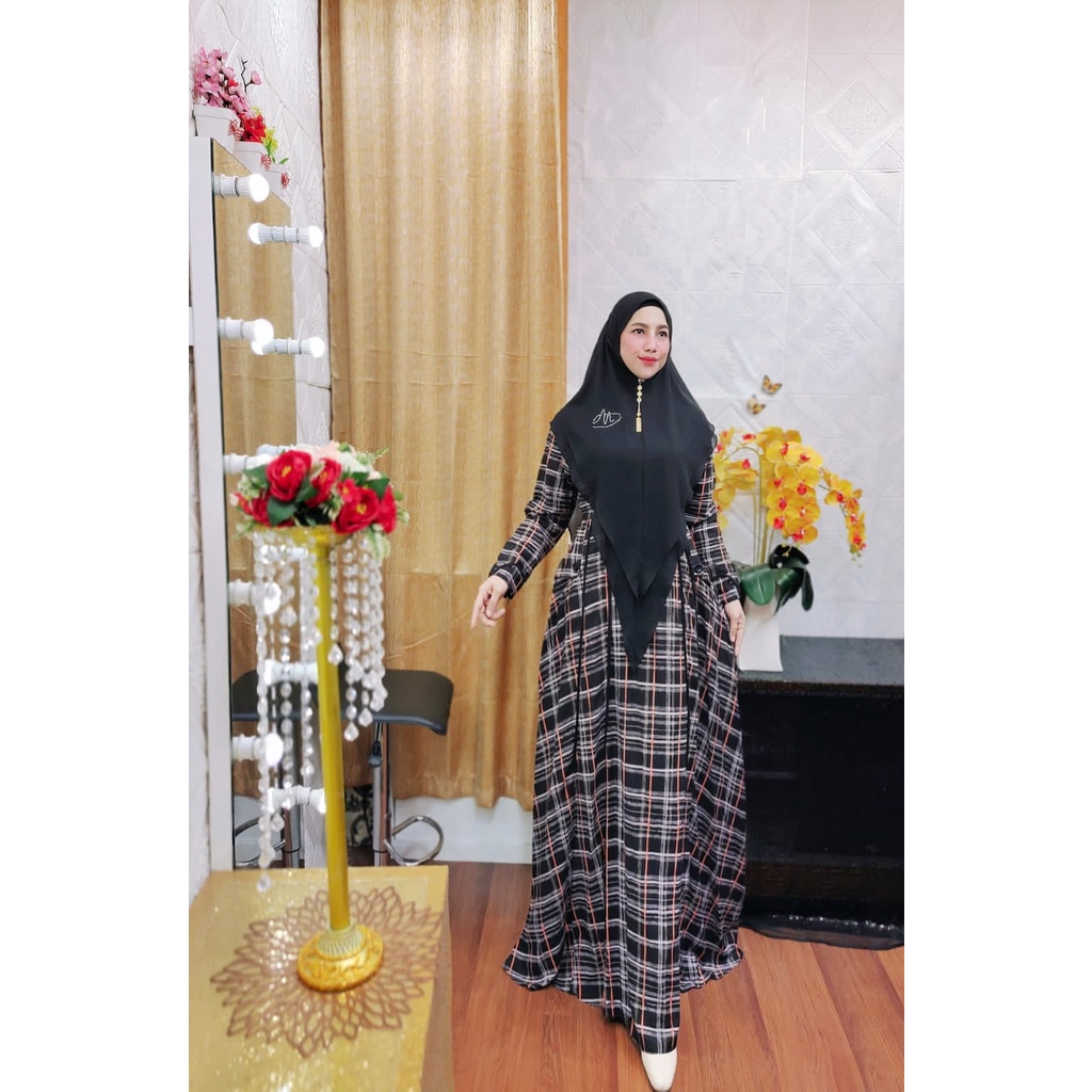 Haya Home Dress  By Gallery Maryam.id ORI Hijab Gamis Syari Kekinian BestSeller Terlaris Termurah Or