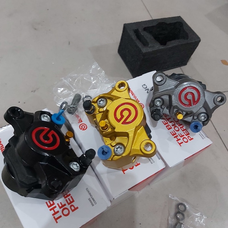 kaliper brembo+kampas rem all motor bebek n matic 2piston