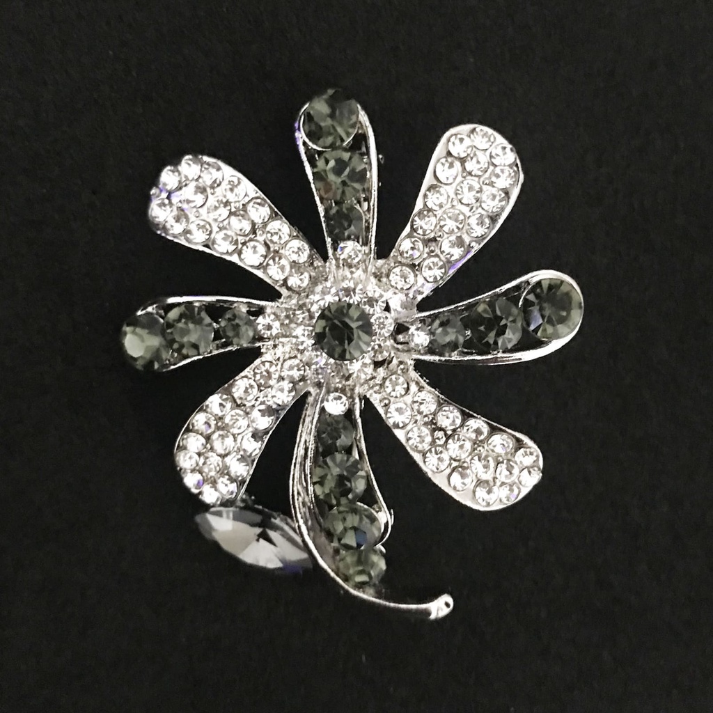 BROS DADA TERBARU  /AKSESORIS HIJAB kekiniaan kode 0124 0125 0126 0042 //bros hijab//bros blezer/bros kebaya-SILVER 1660