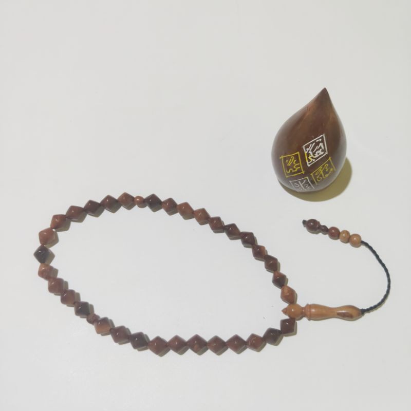 Tasbih kokka kaokah 33 wajik Gula Aren original kaoka kauka kaukah