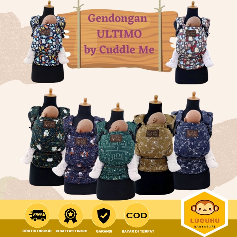Ultimo Carrier CuddleMe Gendongan Bayi Baby Hipseat Hadap Depan Cuddle Me New Born Toodler