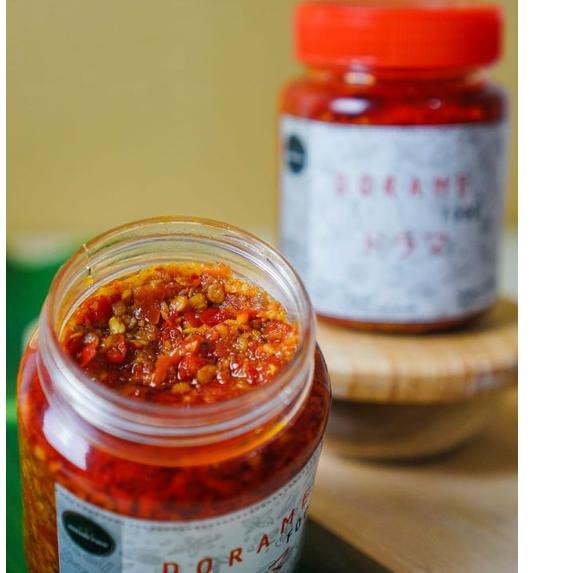 

Kekinian DORAME Sambal Bawang 200gr .,
