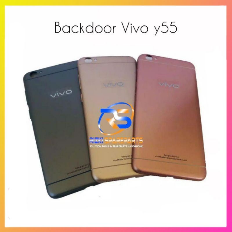 BACKDOOR BACK DOOR BACKCOVER VIVO Y55 - BACK CASING VIVO Y55