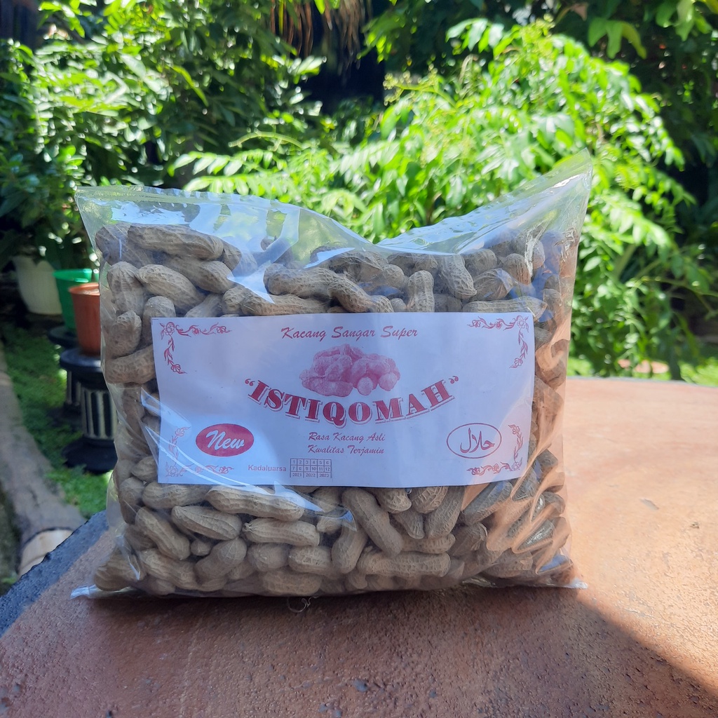 

Kacang Tanah Kulit Sangrai Oven Cap Bunga Anggrek Istiqomah 500 Gram