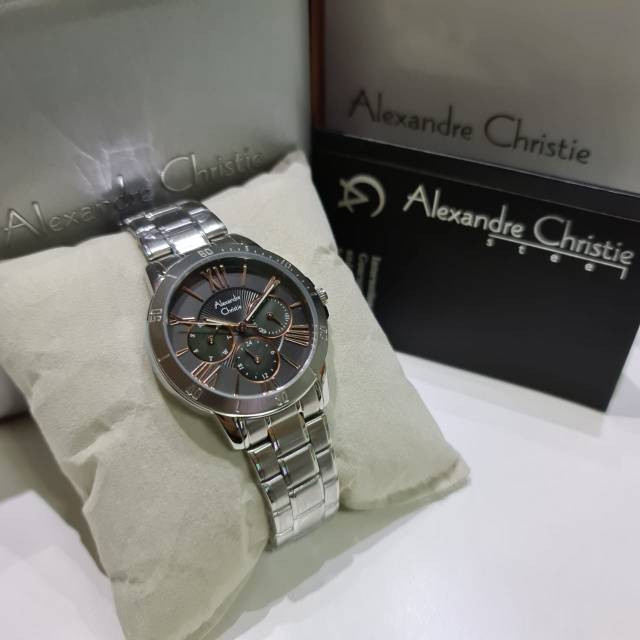 Jam Tangan Wanita Alexandre Christie AC2650 AC 2650 Original Stainless Steel