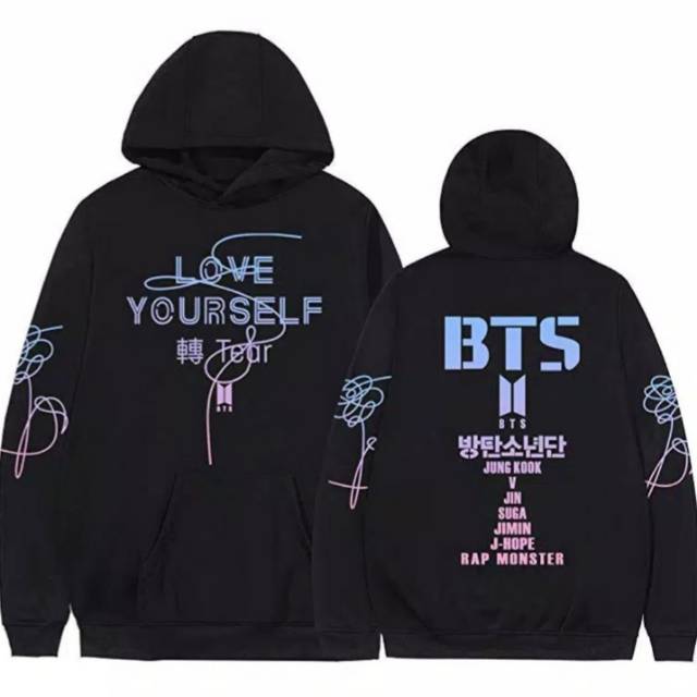 Hoodie BTS Love Yourself/hoodie bts/jaket bts/sweater bts/BTS Love Yourself/hoodie/jaket/sweater