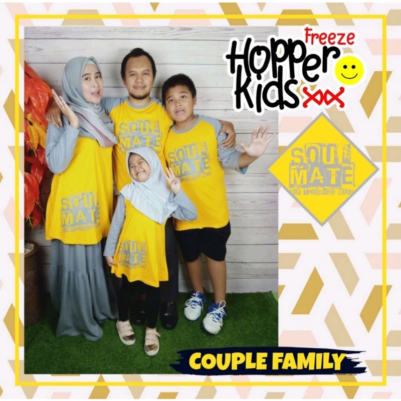 kaos Couple family kaos Couple keluarga kaos hopperkids kaos kembaran kaos seragam kaos Couple famil