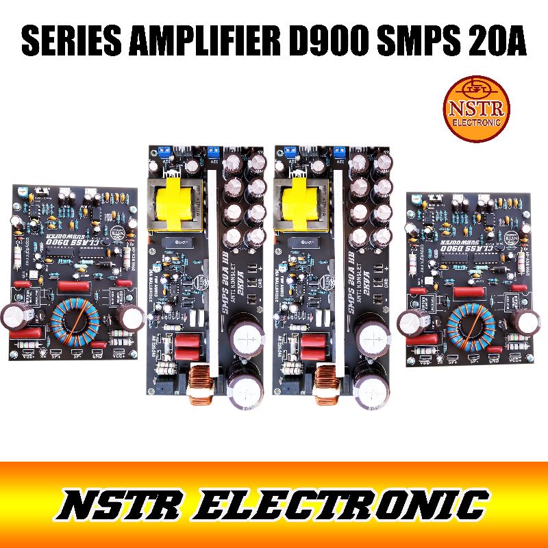 full series amplifier class d900 seterio DAN SMPA 20A HB RGS